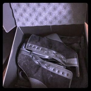 Limited edition hm x Alexander wang black booties